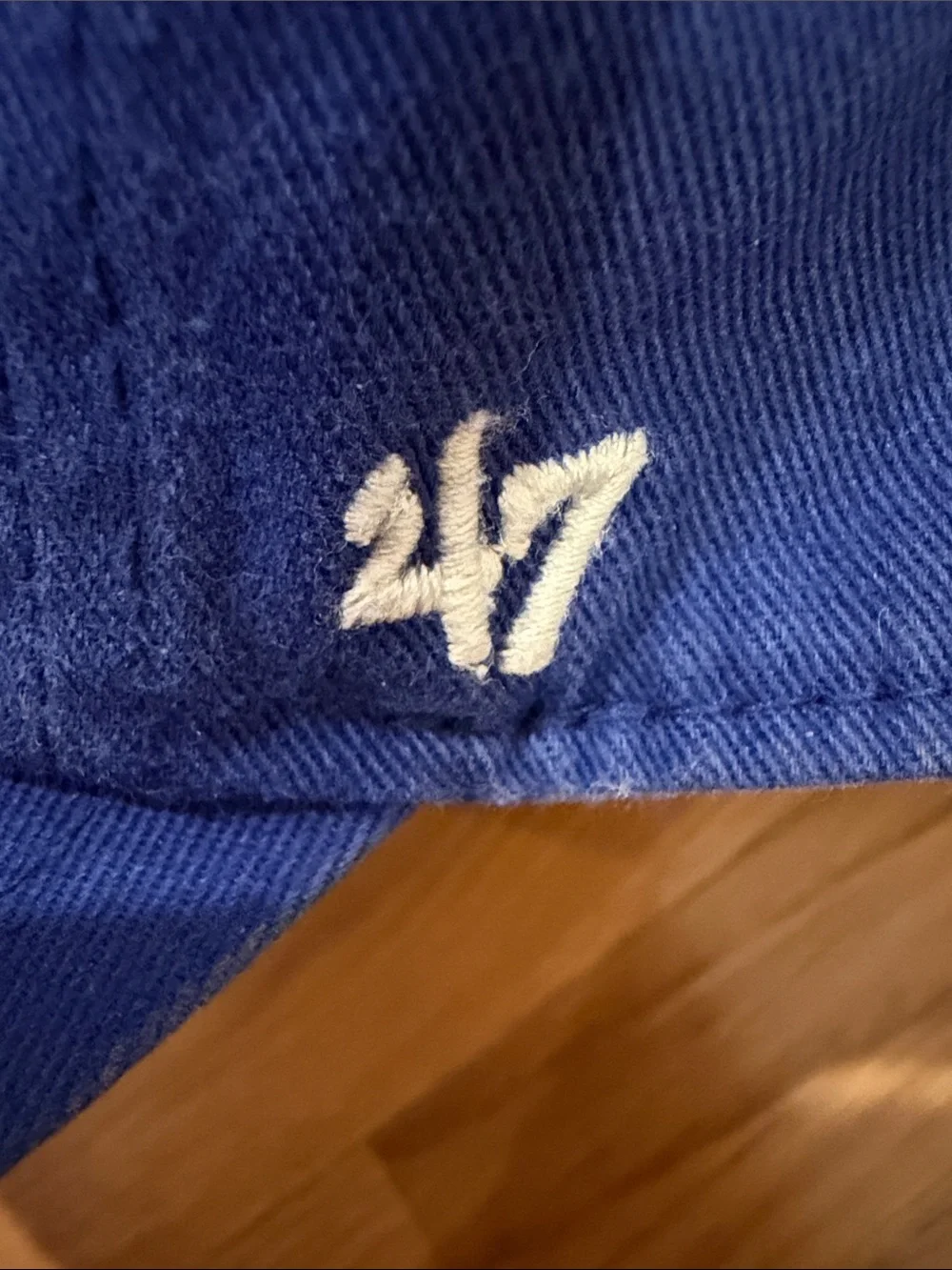 Kids Chicago Cubs Blue Baseball Cap with Bear C Logo